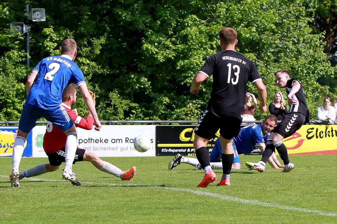 1. Spiel Abstiegsrunde endet 3:3 zwischen Heikendorf und Dörpum