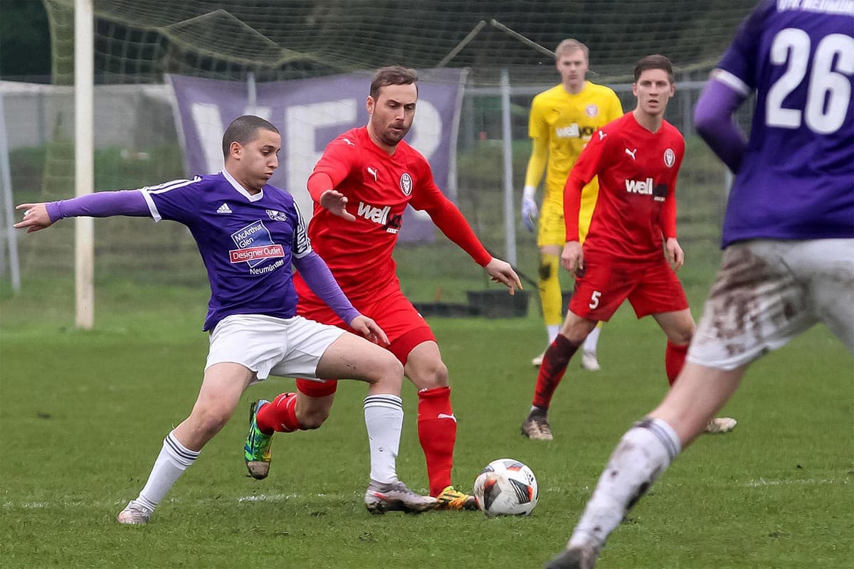 Nach 0:3 gleicht Gettorf aus, doch VfR Neumünster (Hat)hat noch einen