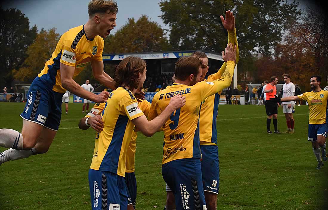 Todesfelde quält sich zum 3:1-Sieg gegen „die zehn Oldenburger“
