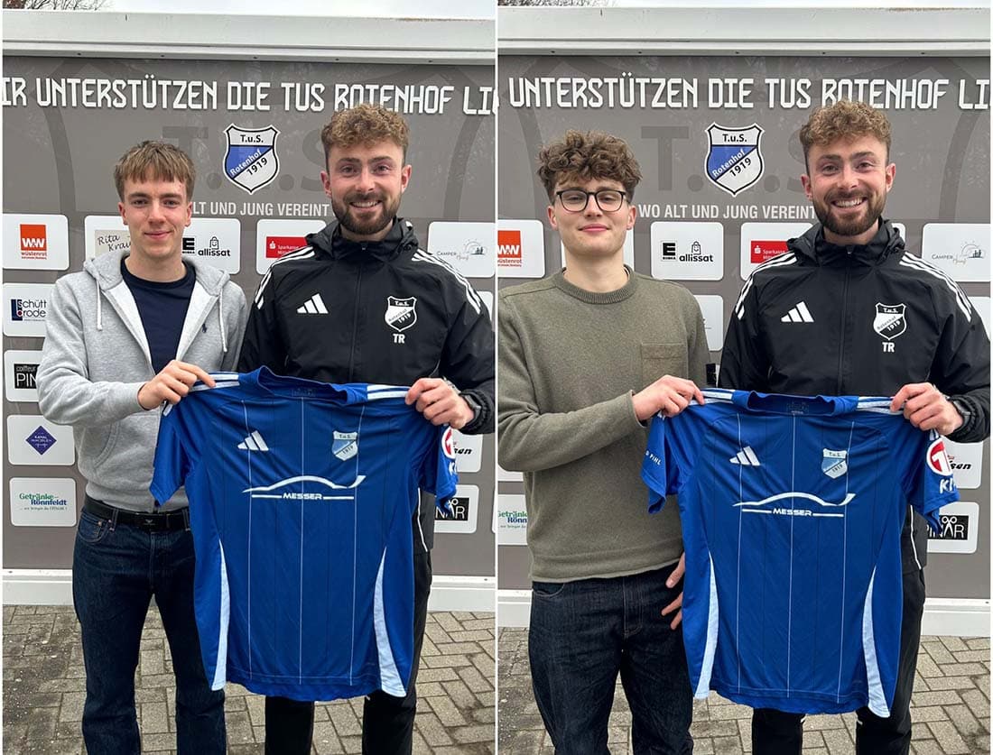 TuS Rotenhof holt zwei Osterrönfelder U19-Talente
