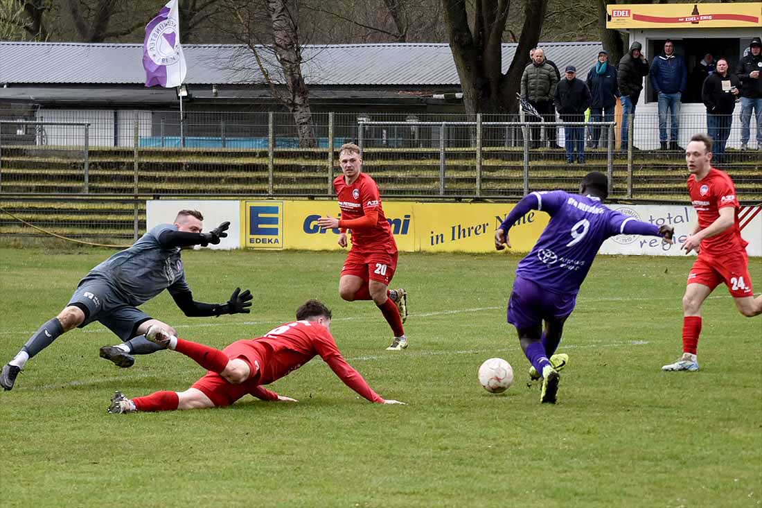3:3 zwischen VfR Neumünster und TSB Flensburg zu wenig für beide Teams