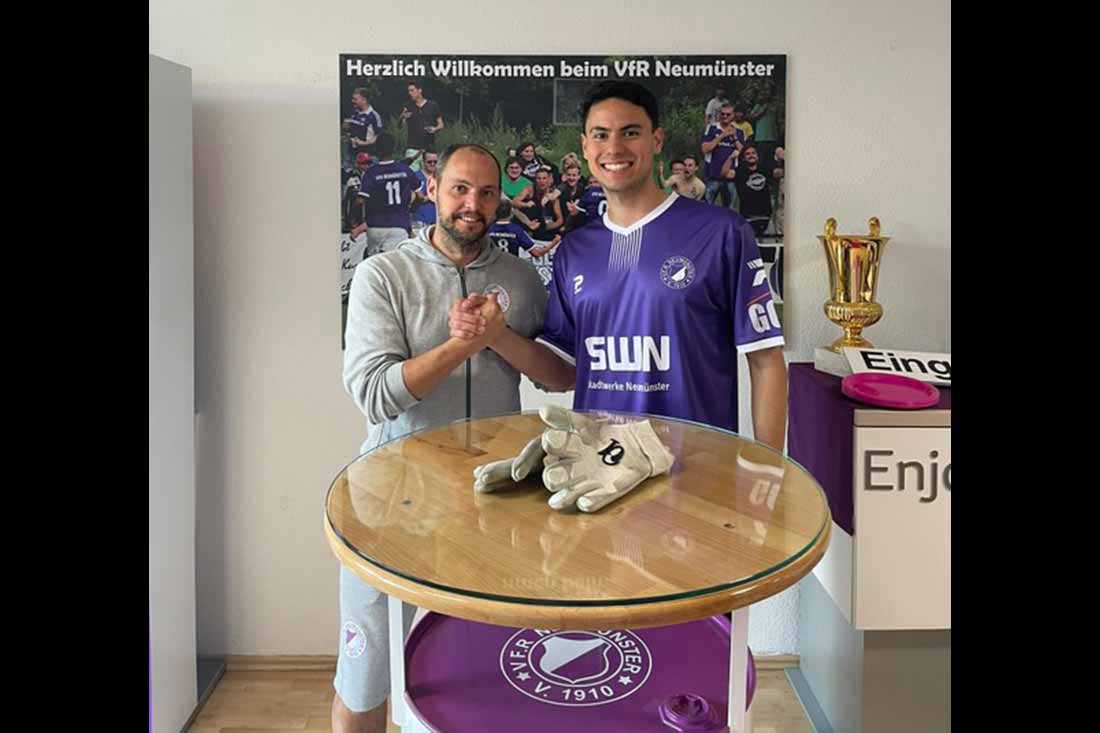 VfR Neumünster: Torwart José Aguirre Neuzugang vom HSV III