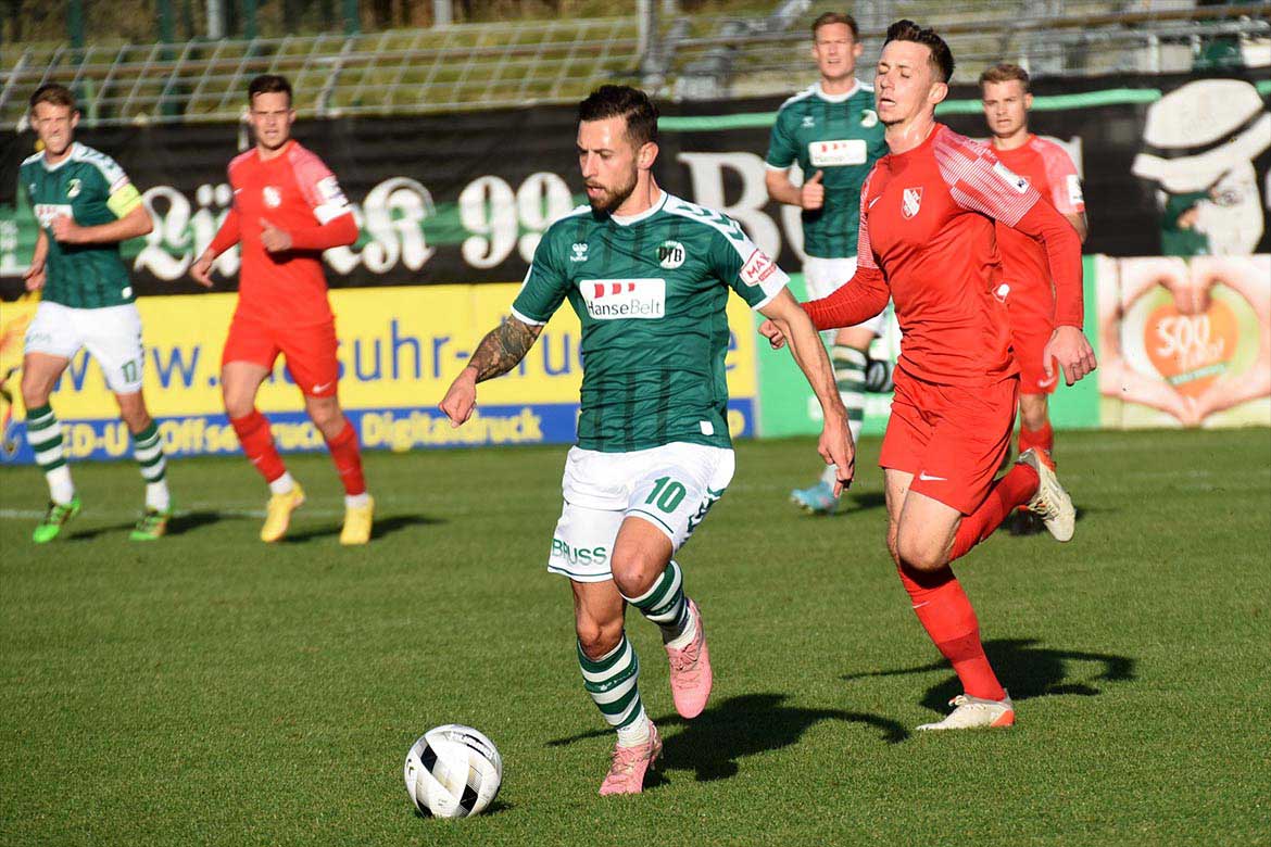 VfB Lübeck: Letztes Heimspiel gegen SSV Jeddeloh