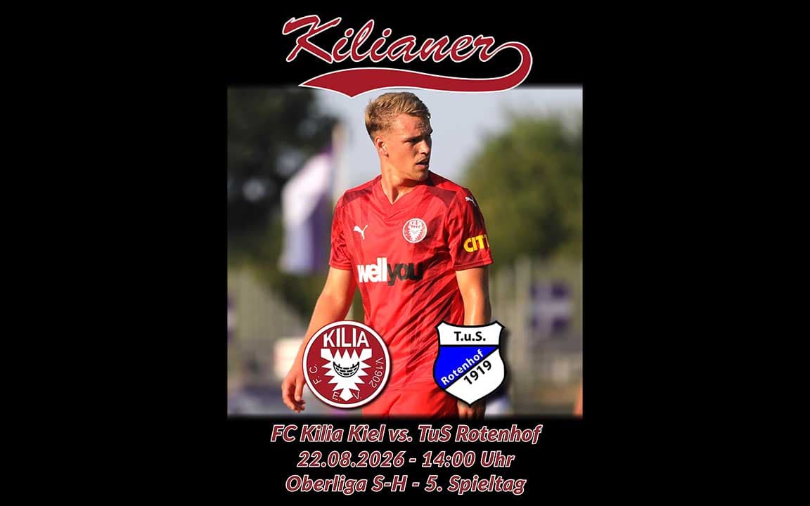 Kann Kilia Kiel 0:1-Stachel rausziehen gegen personalgeschwächten TuS Rotenhof?