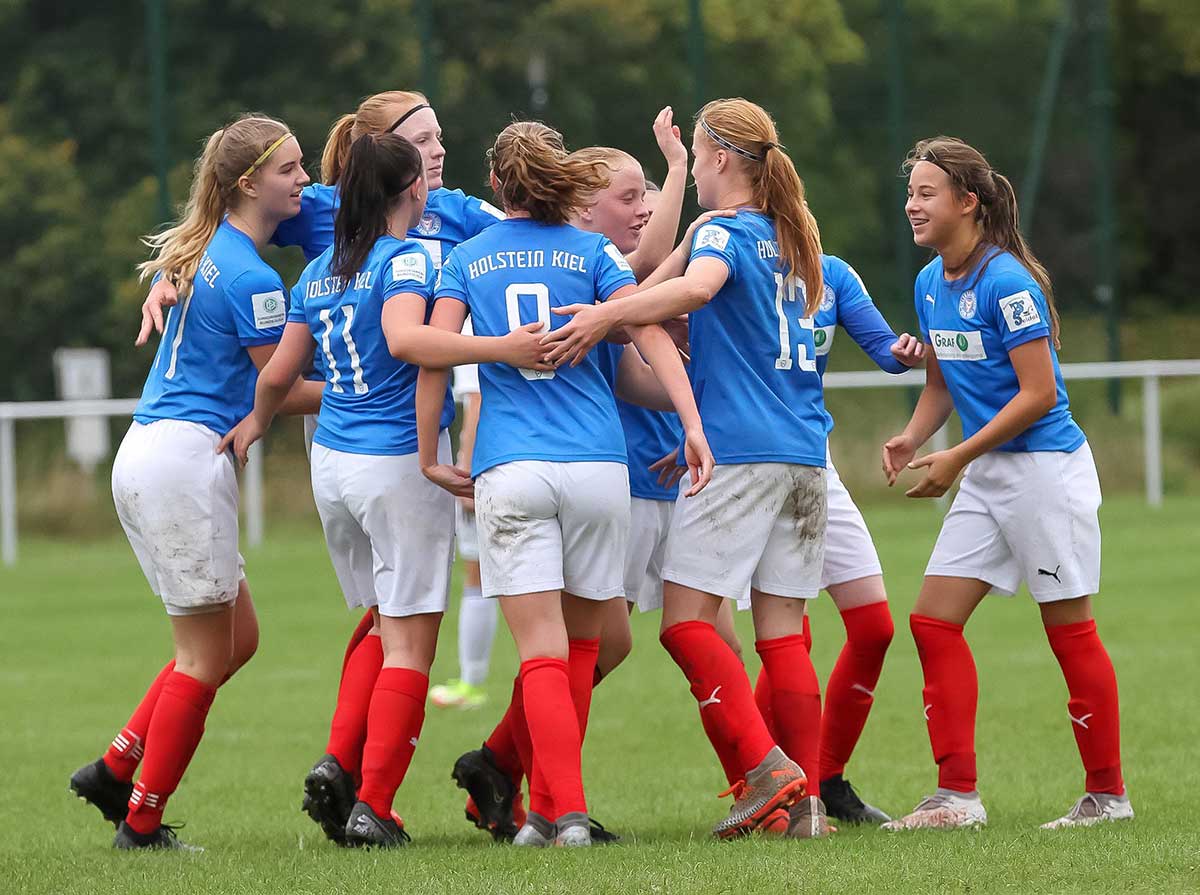 Die U17 der Holstein Women trotz Tabellenende mit Riesen-Fortschritt in der Bundesliga