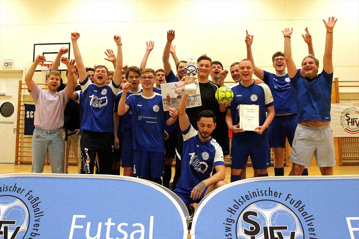 Gratulation an 100 Jahre SSV zum Futsal-Titel