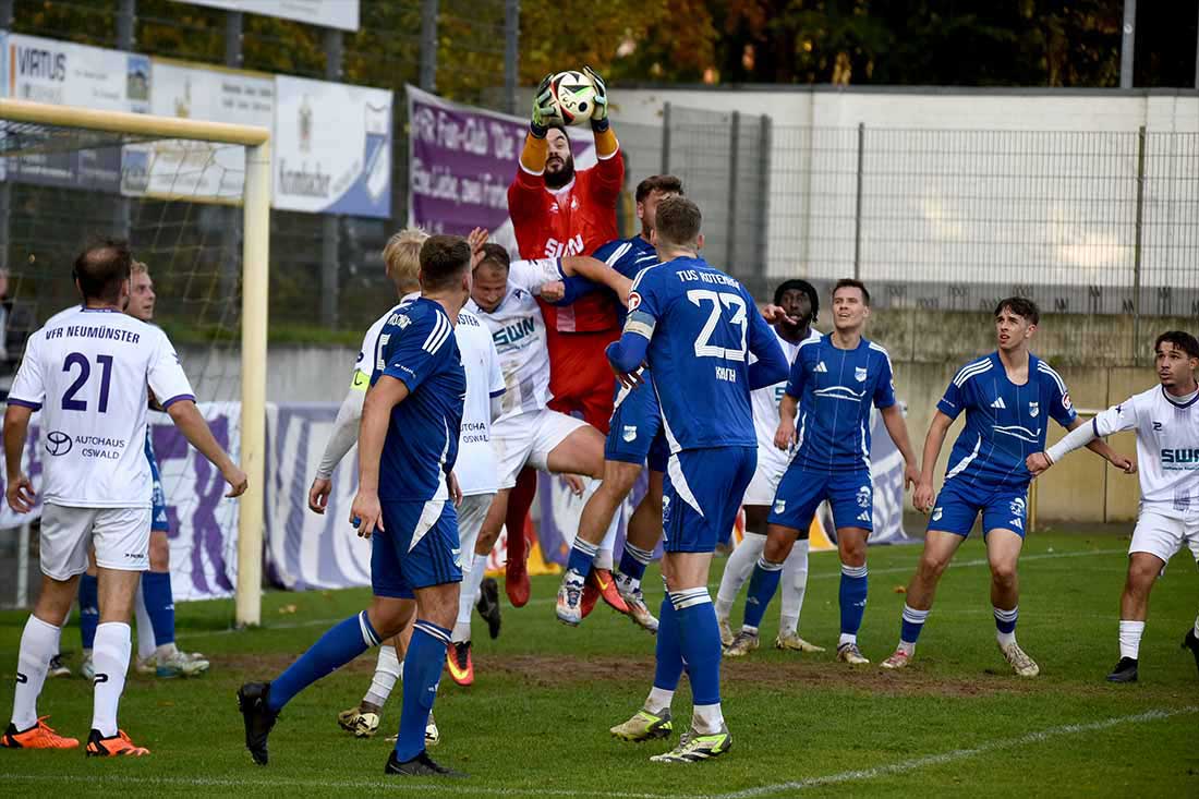 Kurve des VfR Neumünster geht nach oben: 3:0 in Rotenhof