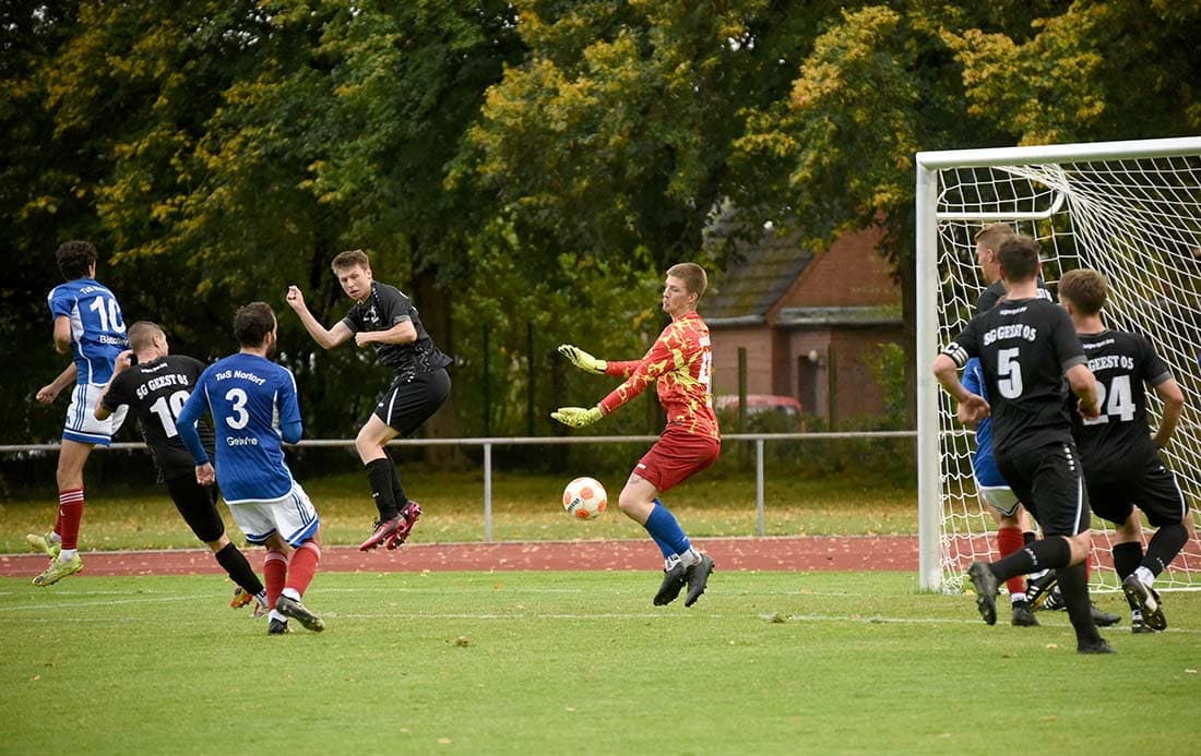 Nortorf beim 5:1-Erfolg gegen die SG Geest klarer Sieger im Verfolgerduell