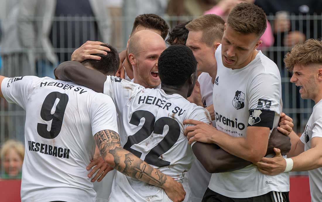 Heider SV vor dem großen Wurf: Der Aufstieg ist greifbar