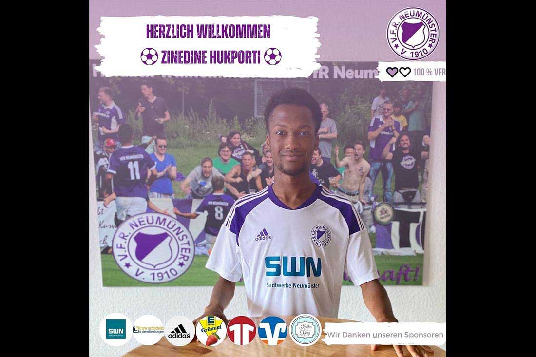 VfR Neumünster: Ist Zinedine Hukporti der Königtransfer?
