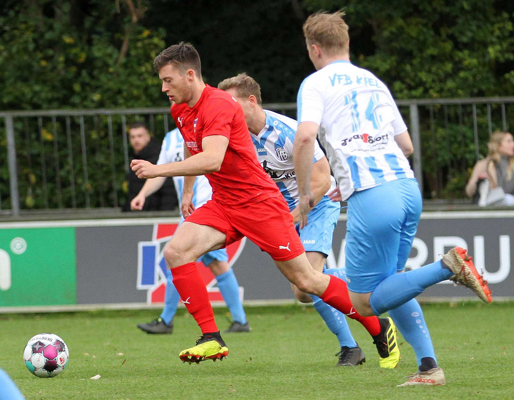 Joshua Timm für VfB Kiel ganz schlimm
