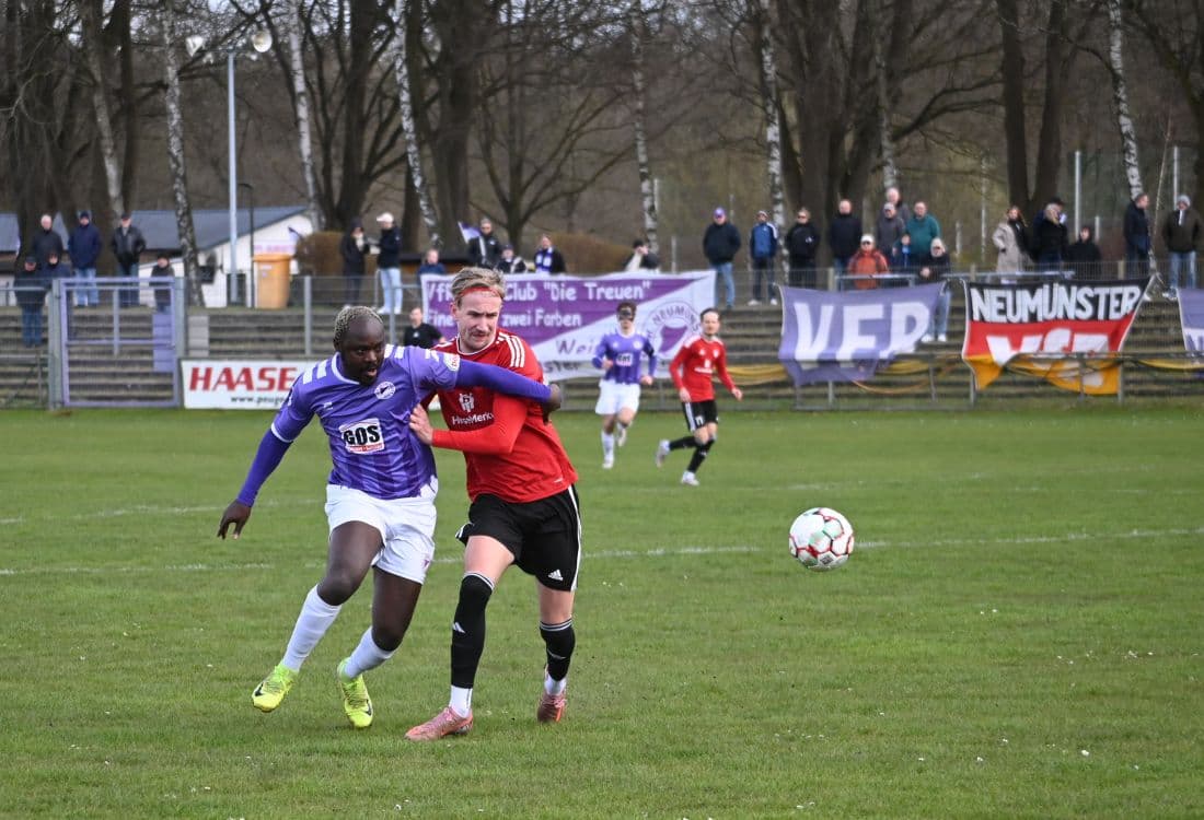 Vor dem Spiel gegen Eichede: Viele VfR-Spieler gehen auf dem Zahnfleisch