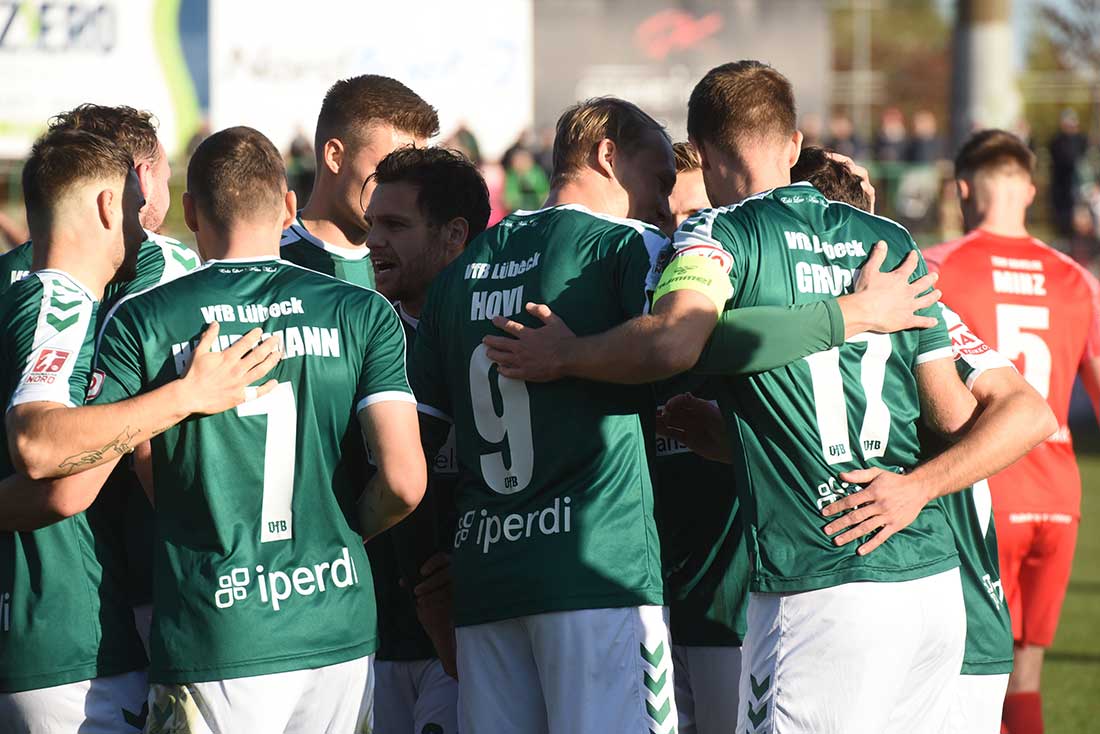 VfB Lübeck schließt 2022 mit Heimspiel gegen Bremer SV ab
