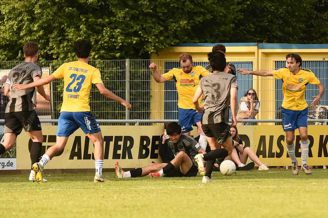 Todesfeldes Abstieg nach 1:4-Heimniederlage gegen den Bremer SV besiegelt