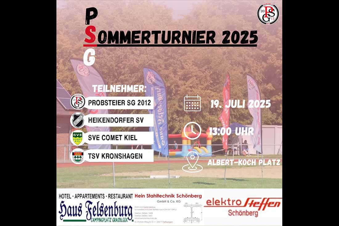 Traditionelles Sommerturnier der Probsteier SG 2012