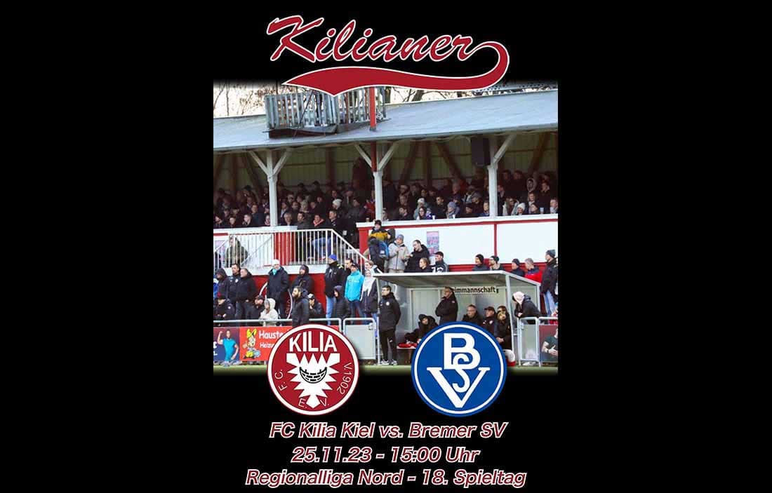 Kilia Kiel will Sieg gegen Holstein Kiel II gegen Bremer SV veredeln