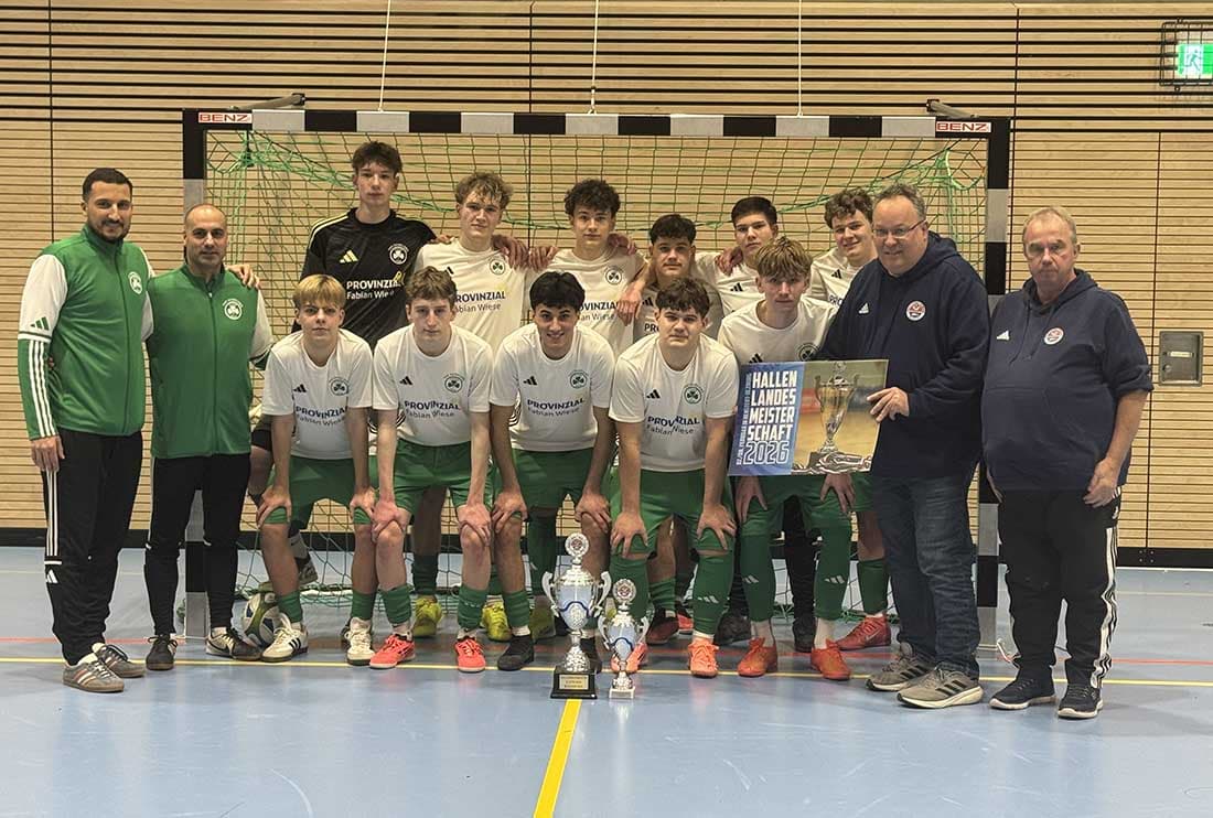 TSV Gadeland Kreishallenmeister der B-Jugend im KFV Holstein