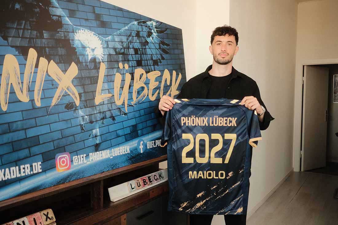 Vertrag vorzeitig verlängert: Leistungsträger Fabio Maiolo unterschreibt bis 2027