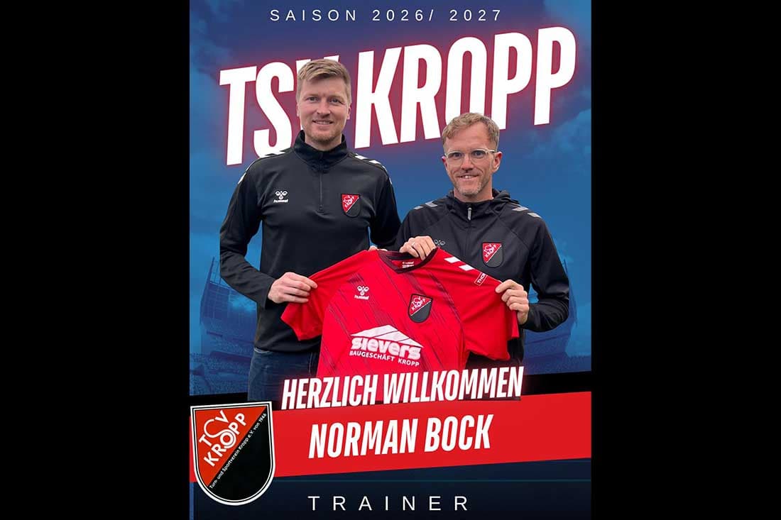 TSV Kropp stellt Trainerteam für die Saison 2026/27 vor