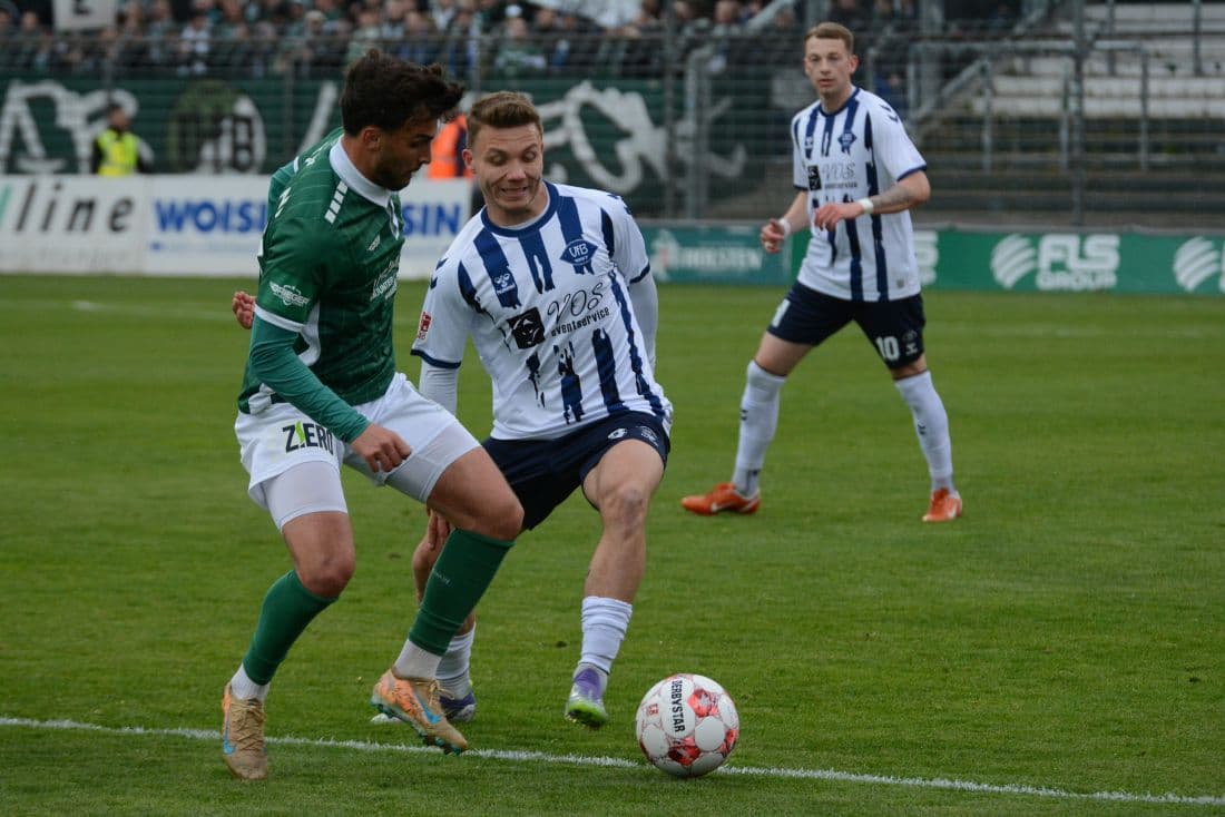 Punktgewinn in Ostfriesland: VfB Lübeck erkämpft Remis bei Kickers Emden