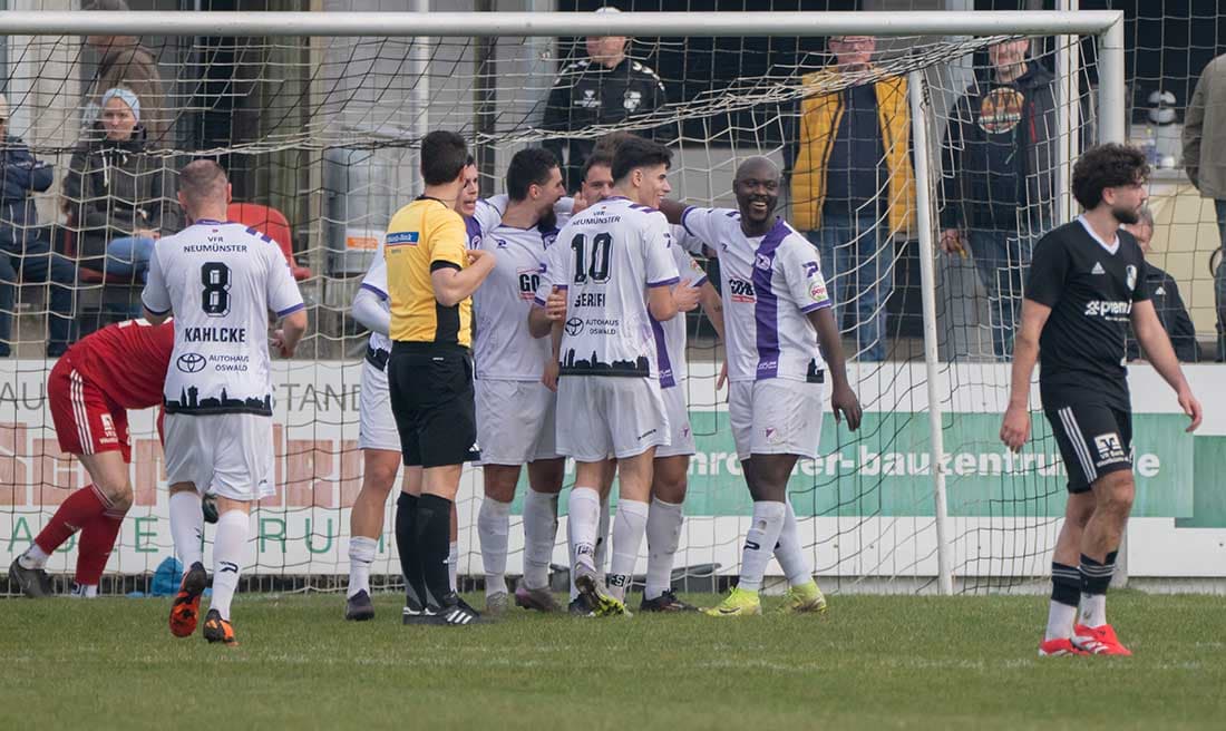 VfR Neumünster: „Wir wollen sowieso jedes Spiel gewinnen“