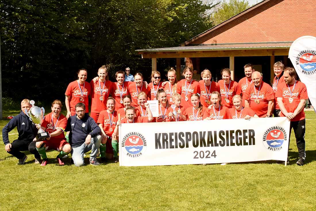 SV Boostedt verteidigt Kreispokal – Liliana Kroschinski trifft vierfach
