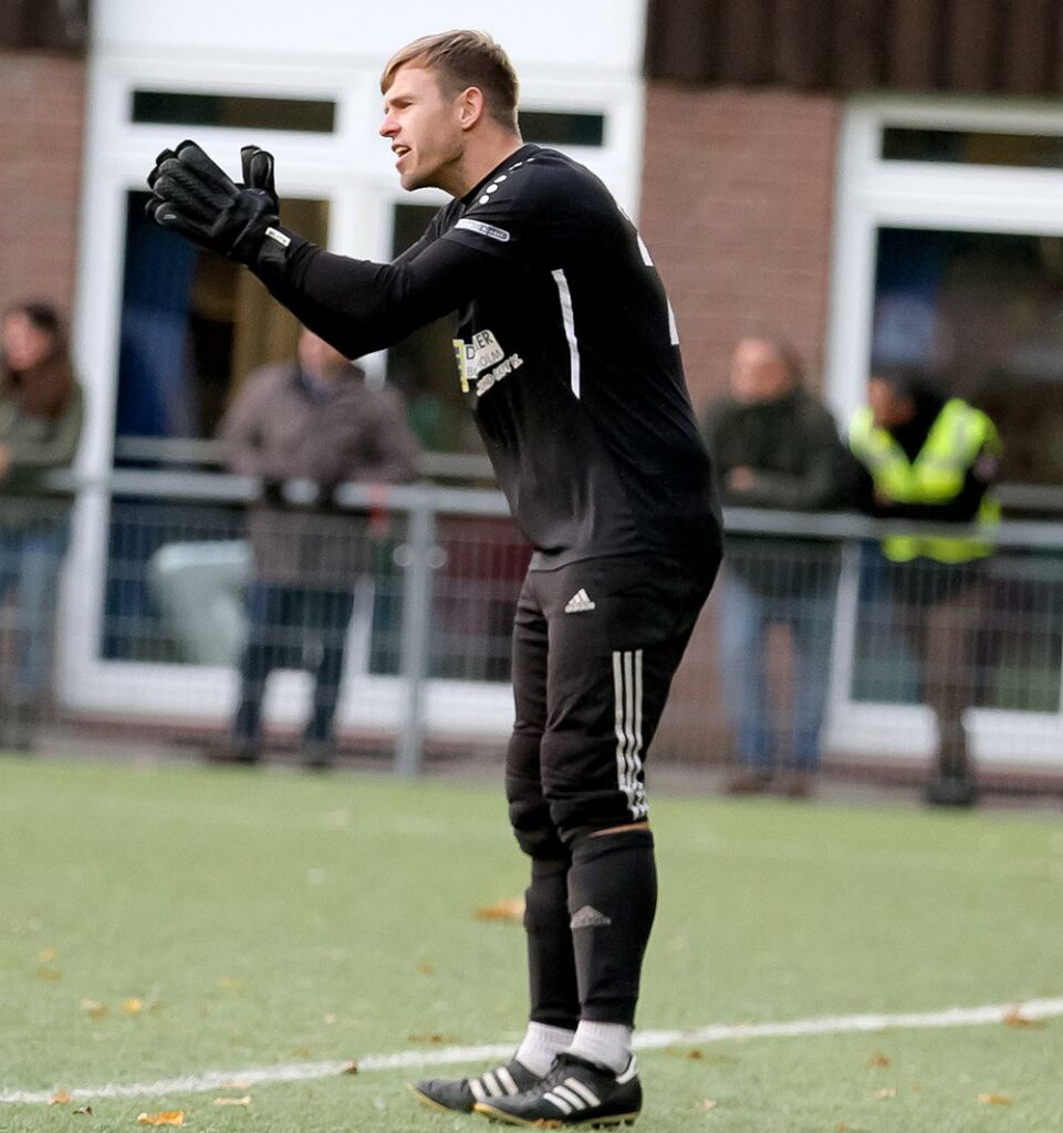 Starke Leistung von Keeper Ronny Losereit (TSV Bordesholm). © Ismail Yesilyurt