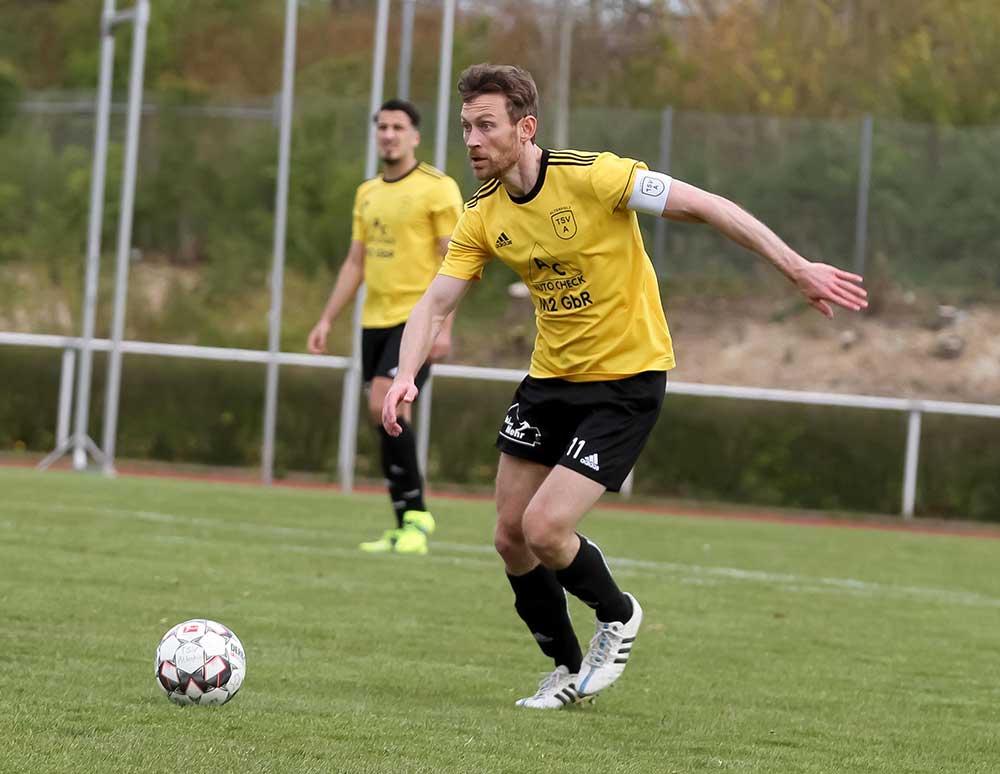 Kapitän Lasse Jensen ist ein unentbehrlicher Akteur des TSV Altenholz. Foto Ismail