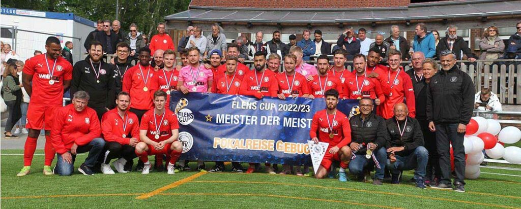 FC Kilia Kiel FLENS-CUP-Sieger 2022. © 2022 Ismail Yesilyurt