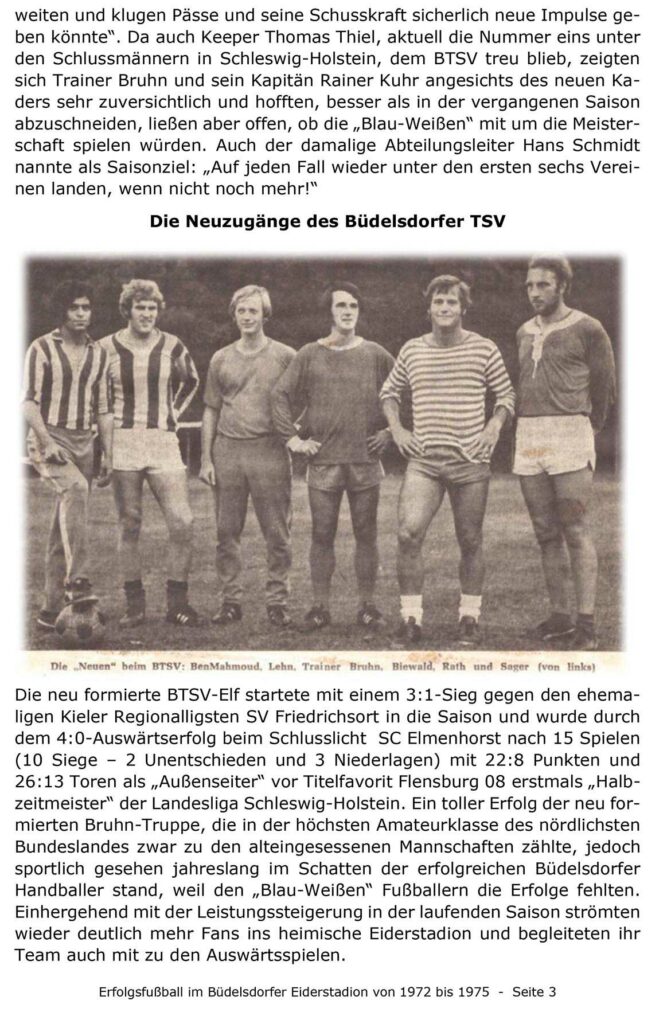Büdelsdorfer TSV - Der Blick zurück.S03 © 2023 Lothar Rath