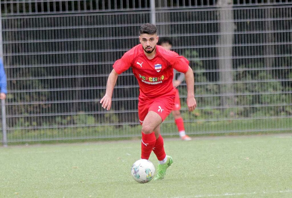 Abbas Sharba (Inter Türkspor Kiel) wechselt zum Oberliga-Aufsteiger Eutin 08. © 2023 Ismail Yesilyurt