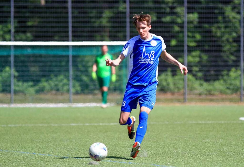 Aaron Meyerfeldt (TSV Bordesholm) ist zum TuS Harksheide gewechselt. © 2024 Ismail Yesilyurt