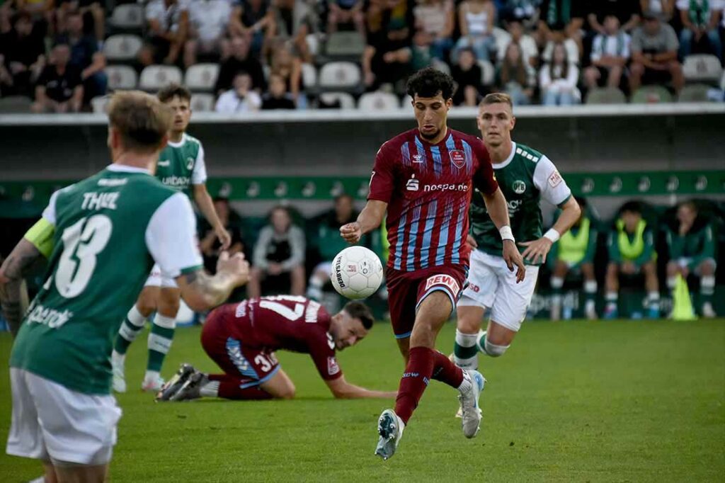 Mohamed Sherif (Weiche Flensburg 08). © 2024 Olaf Wegerich