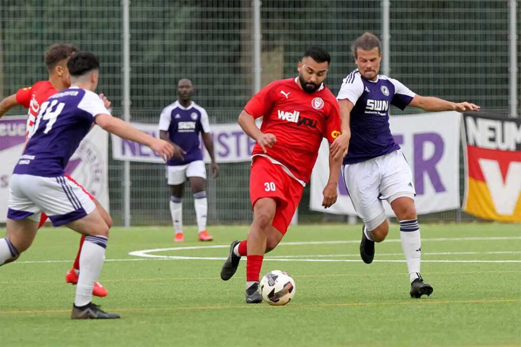 Serhat Yazgan (Kilia Kiel) war der Türöffner zum Kantersieg mit seinem 1:0. © 2024 Ismail Yesilyurt