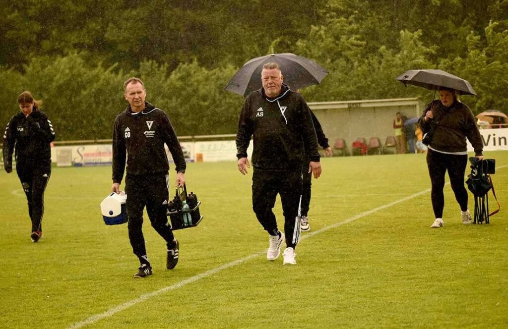 Trainer Arne Steltner von Vineta. © 2025 Olaf Wegerich