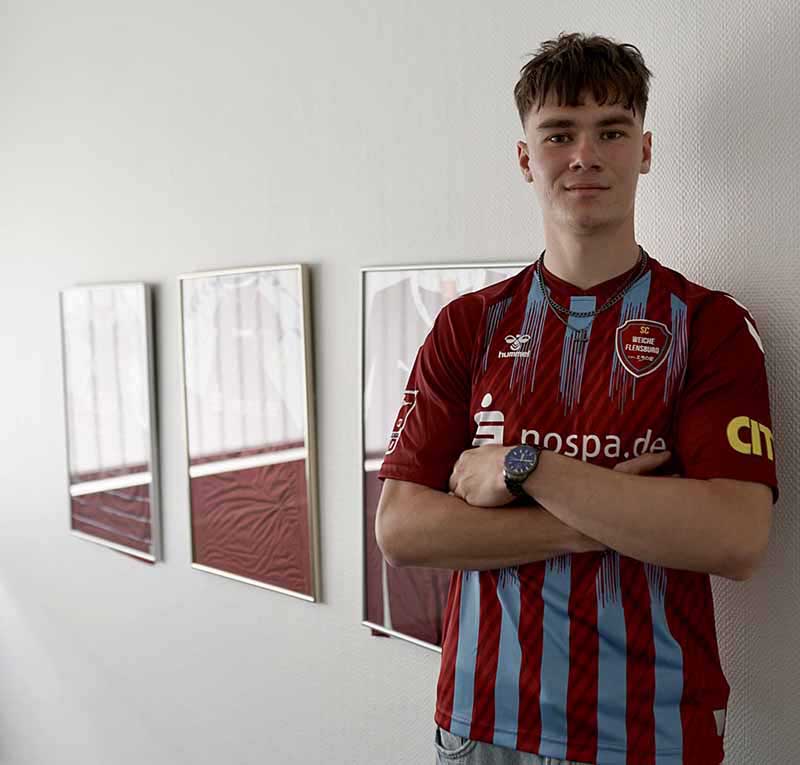 Maksym Tytarenko. © 2025 SC Weiche Flensburg 08