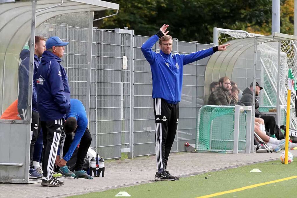 Trainer Erik von Lanken (TSV Rantrum) hat in seinem ersten Jahr sehr gute Arbeit geleistet. © 2024 Ismail Yesilyurt
