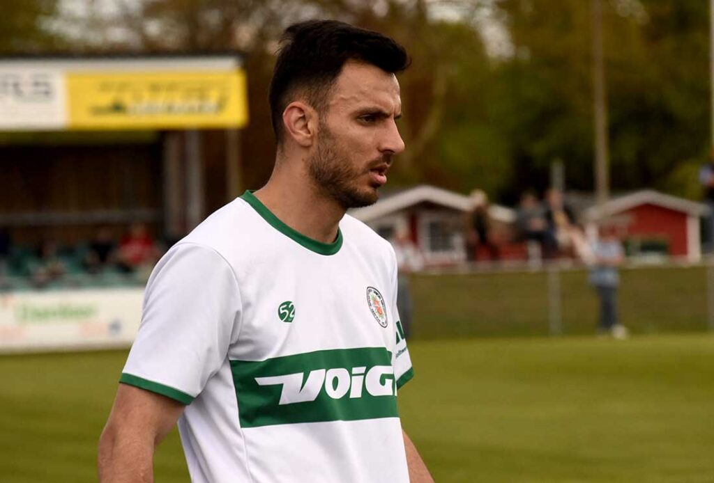 Geart Latifi (PSV Neumünster). © Olaf Wegerich