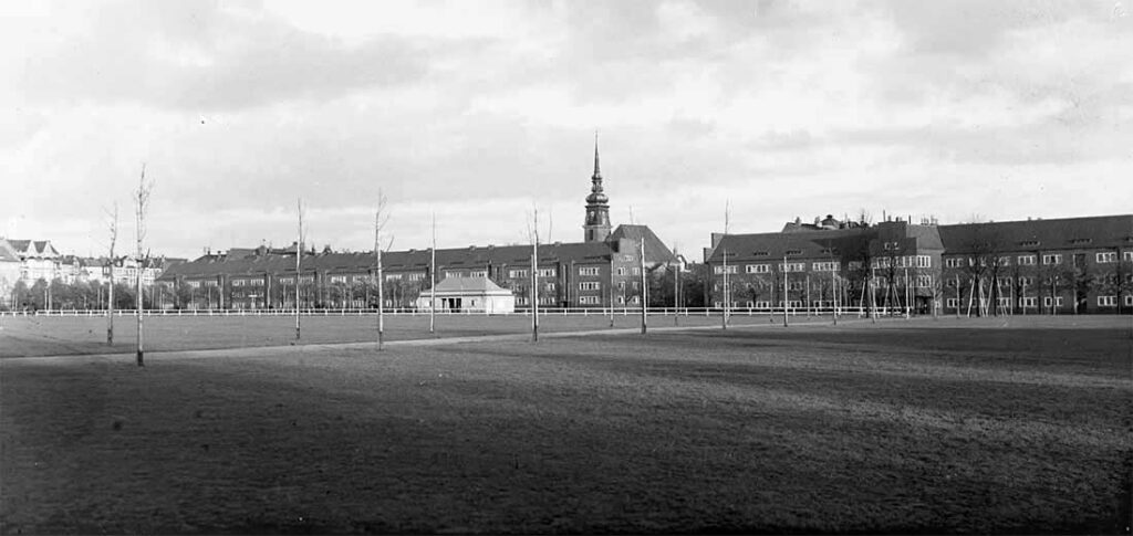 Professor-Peters-Platz im Jahr 1929. Quelle Stadtarchiv Kiel