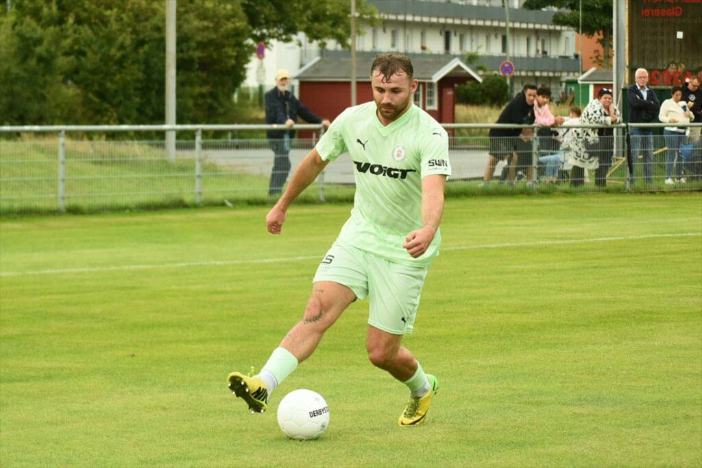 Ben Luca Nohns glänzte beim PSV als Torschütze und Vorbereiter. © 2025 Olaf Wegerich