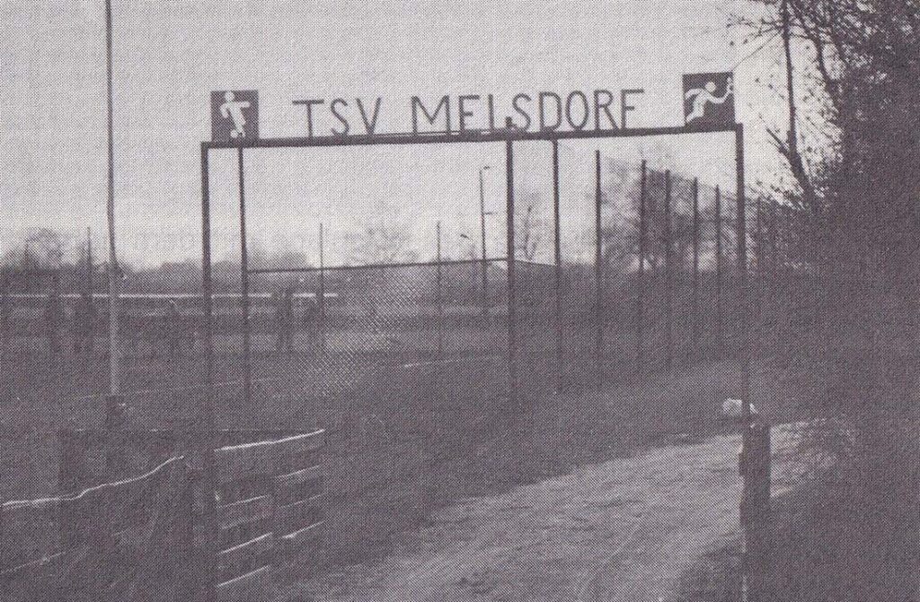 Ehemaliger Eingang zum Sportplatz. © TSV Melsdorf