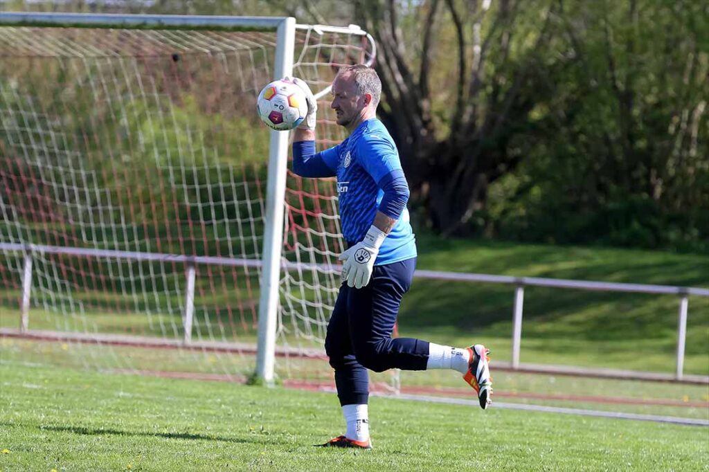 Keeper Thomas Bohrmann (Probsteier SG).  © 2025 Ismail Yesilyurt