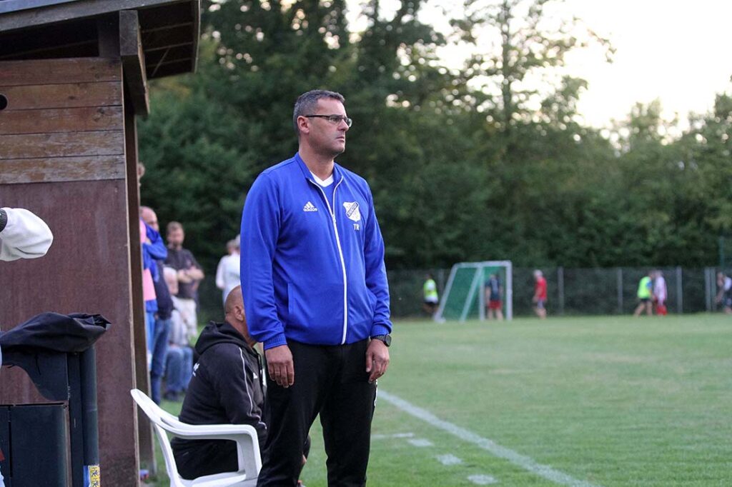 Jilani Ben Mahmoud (Trainer TuS Jevenstedt). © 2025 Ismail Yesilyurt