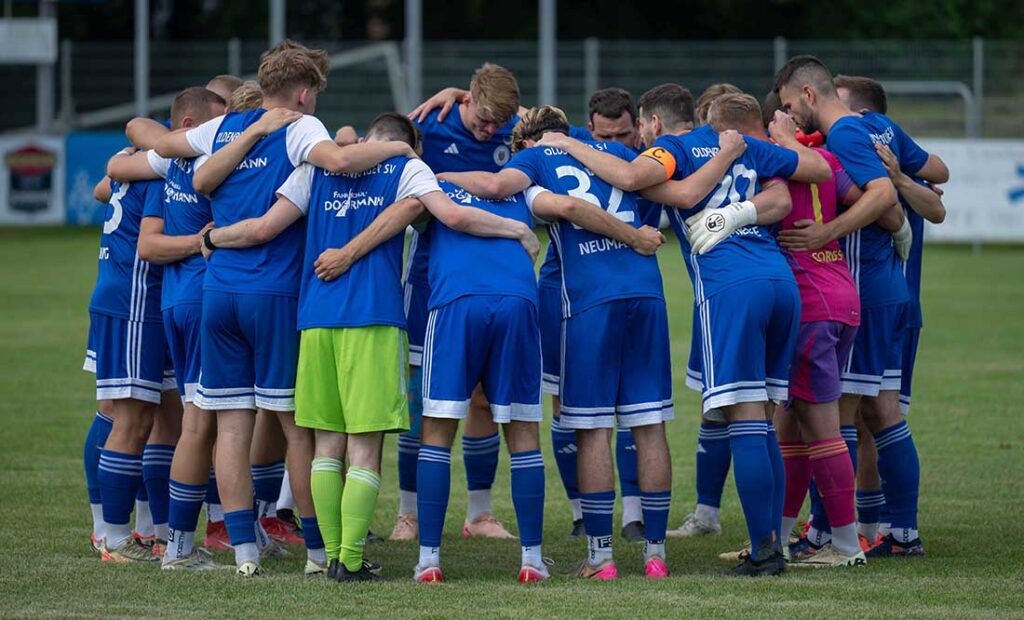 Der Oldenburger SV im Hinspiel. © 2025 Volker Schlichting