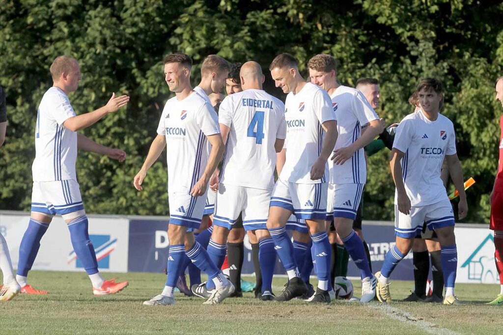 Die SpVg Eidertal Molfsee II findet wieder zu alter Stärke zurück. © 2025 Ismail Yesilyurt