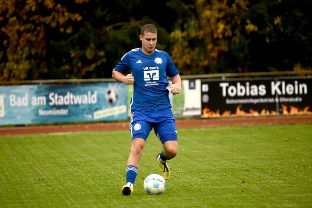 Marvin Kaul vom TUS Nortorf. © 2025 Olaf Wegerich