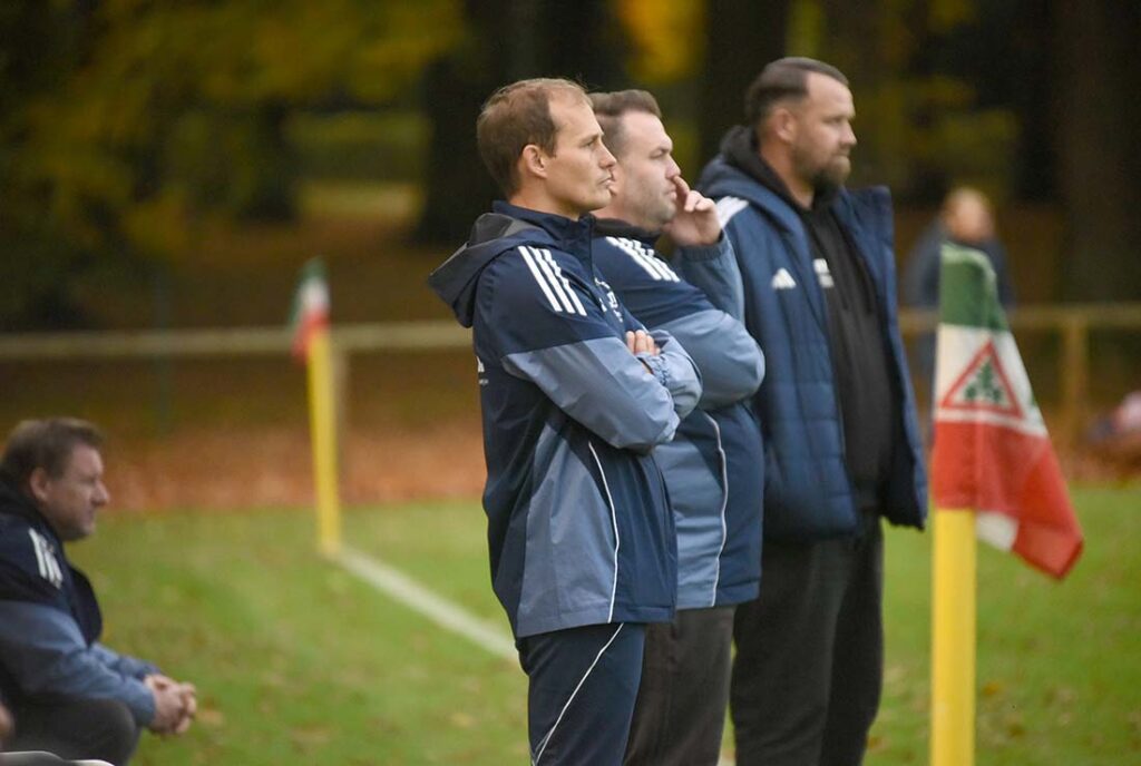 v. l. Henning Gieseler, Florian Kramme und Dennis Jera (MTSV). © 2025 Olaf Wegerich