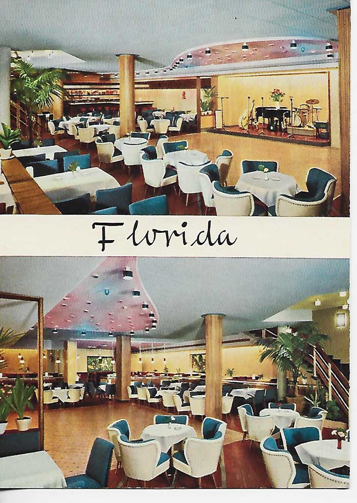 Ort der Holstein-Weihnachtsfeier 1970  - die Florida-Bar in der Dänischen Straße. © Stadtarchiv Kiel