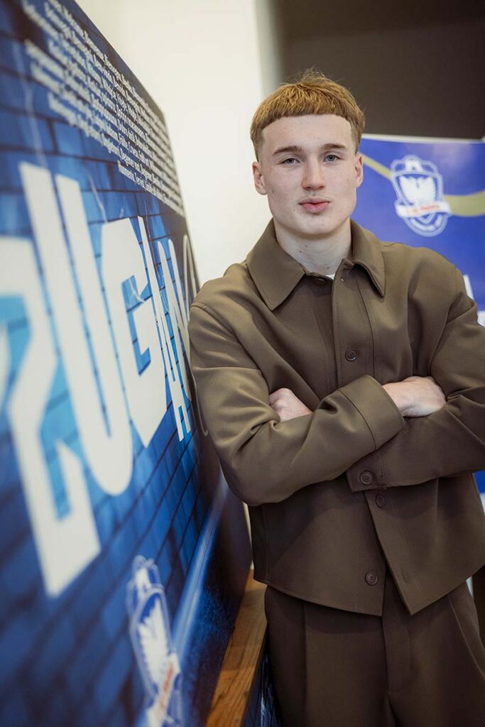 Avid Krogmann. © 2026 1. FC Phönix Lübeck