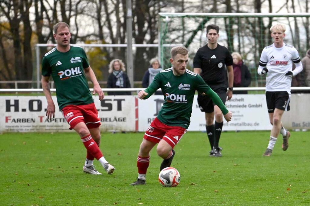 Jorit Rathje vom MTSV Hohenwestedt. © 2025 Olaf Wegerich